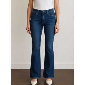 Riders by Lee Mid‎ Rise Bootcut Jeans Womens Size 6 Medium Blue Denim